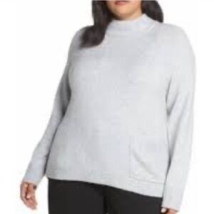 NEW Halogen | Wool Blend Pocket Front Sweater New With Tags NWT